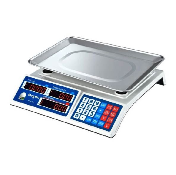 Electronic scale from 2 grams to 40 kg